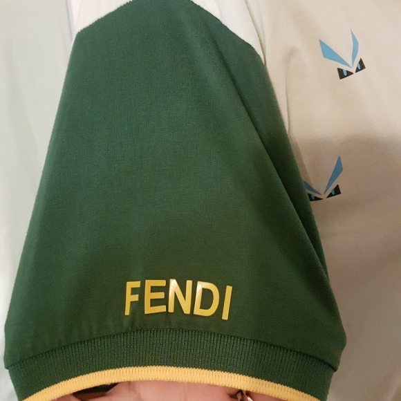 Vintage fendi polo shirt, signature logo - Picture 7 of 8